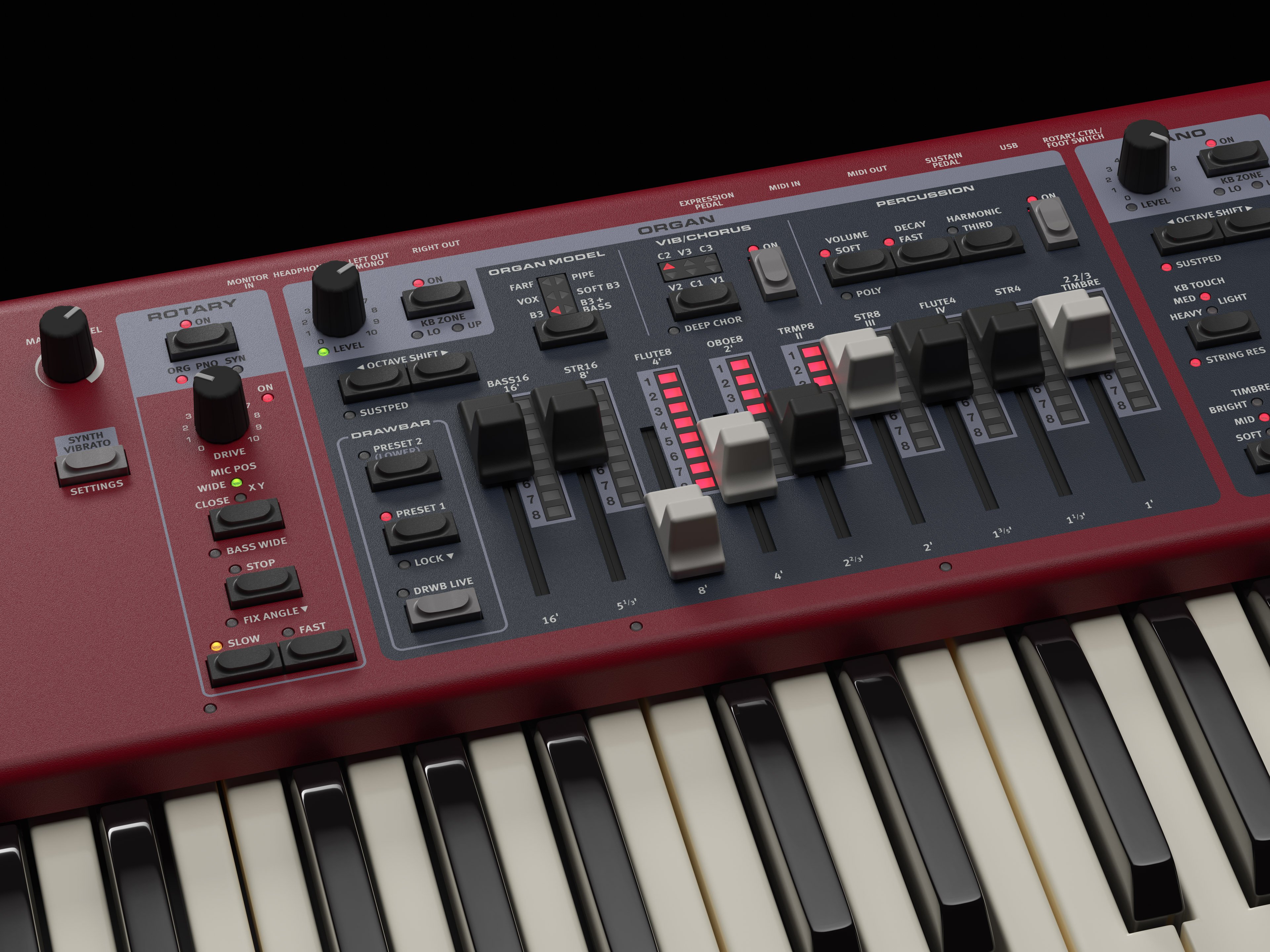 Nord Electro 7 73 Performance Keyboard