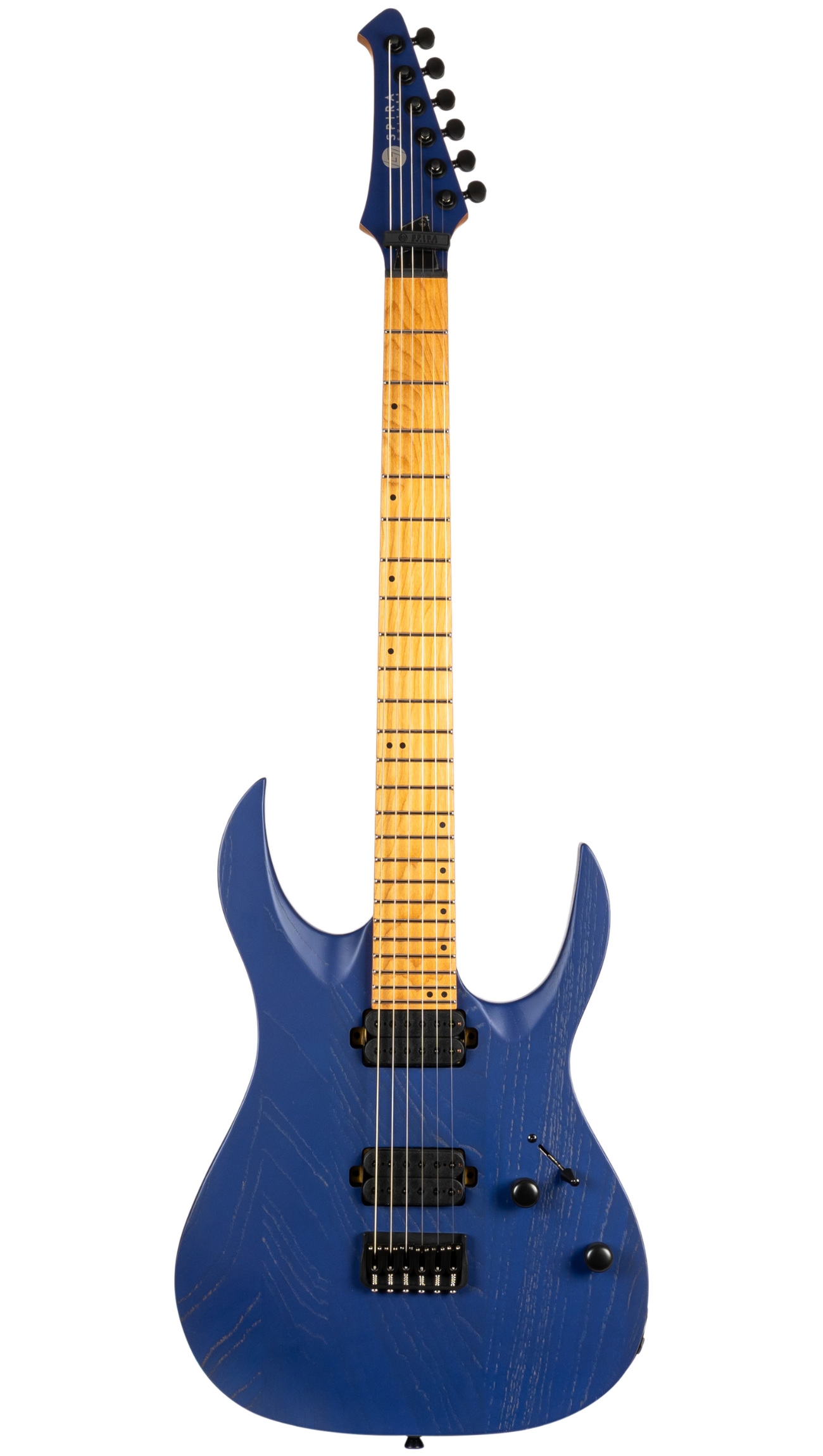 S-600 ABL E-Gitarre Swamp Ash Blue Stainless Steel