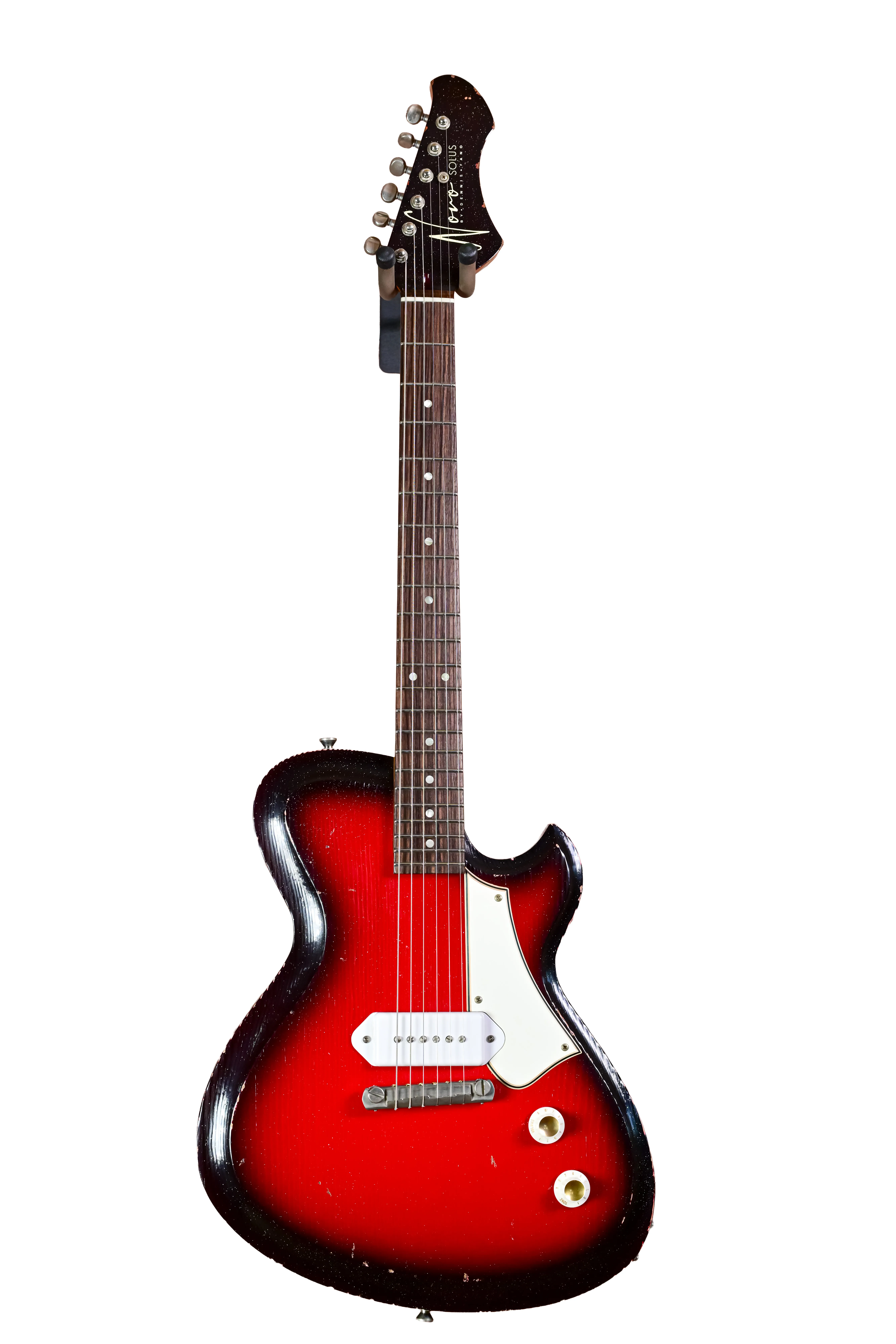Solus M1 Silvertone Burst 3-Ply Parchment Light