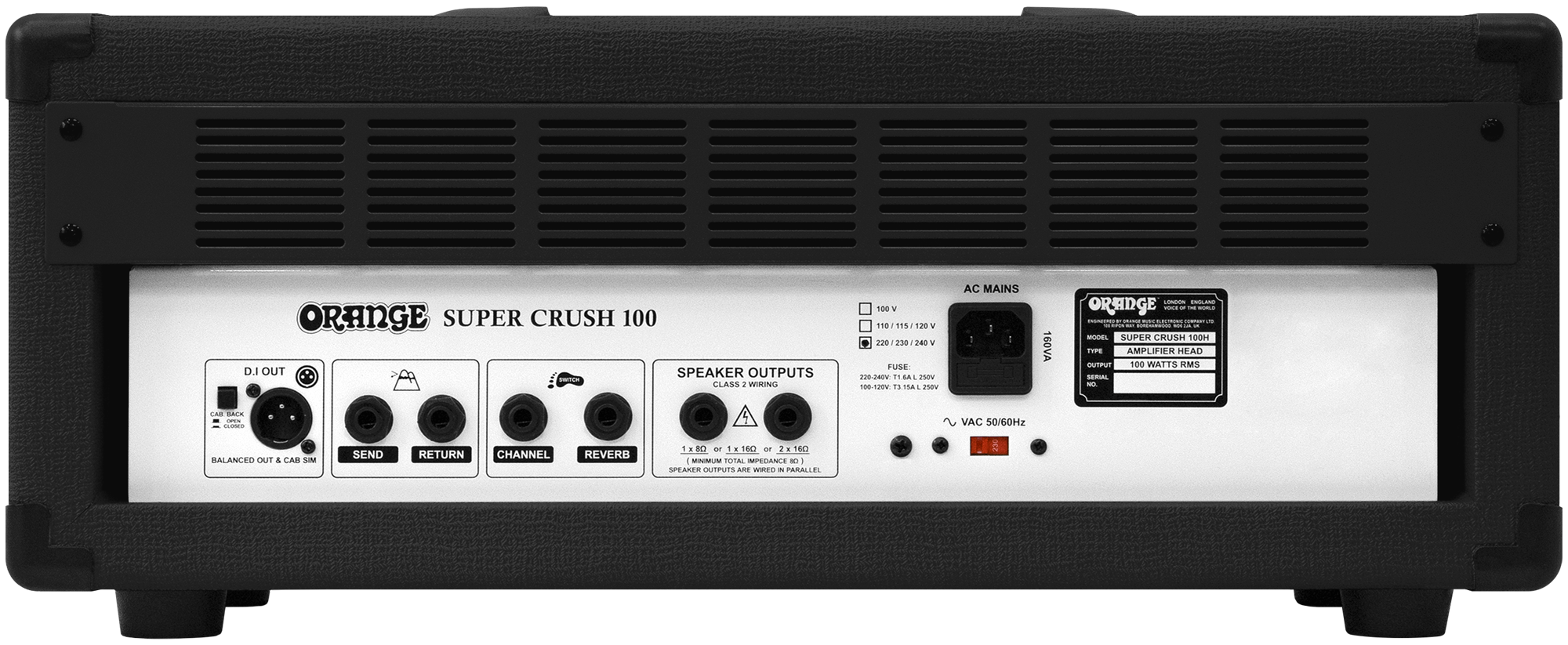 Super Crush 100 Head BK