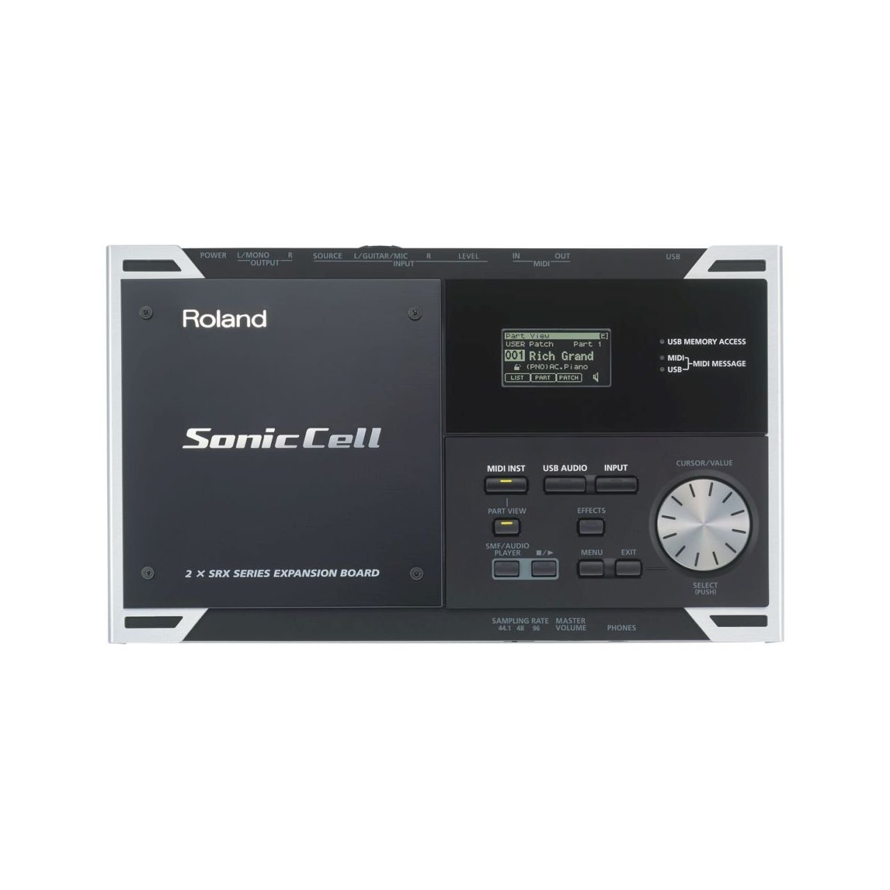 SonicCell - 128-Voice Expandable Synth Modul mit Audio Interface 