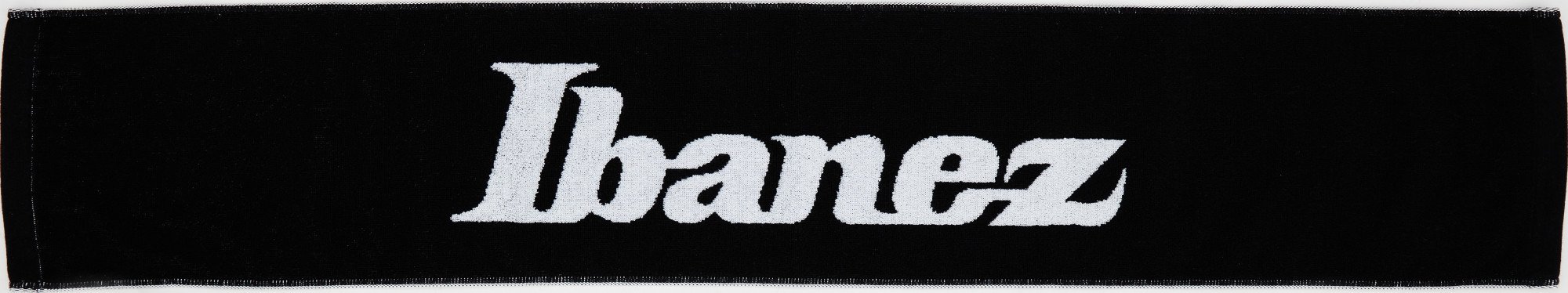 Towel Black, White Logo