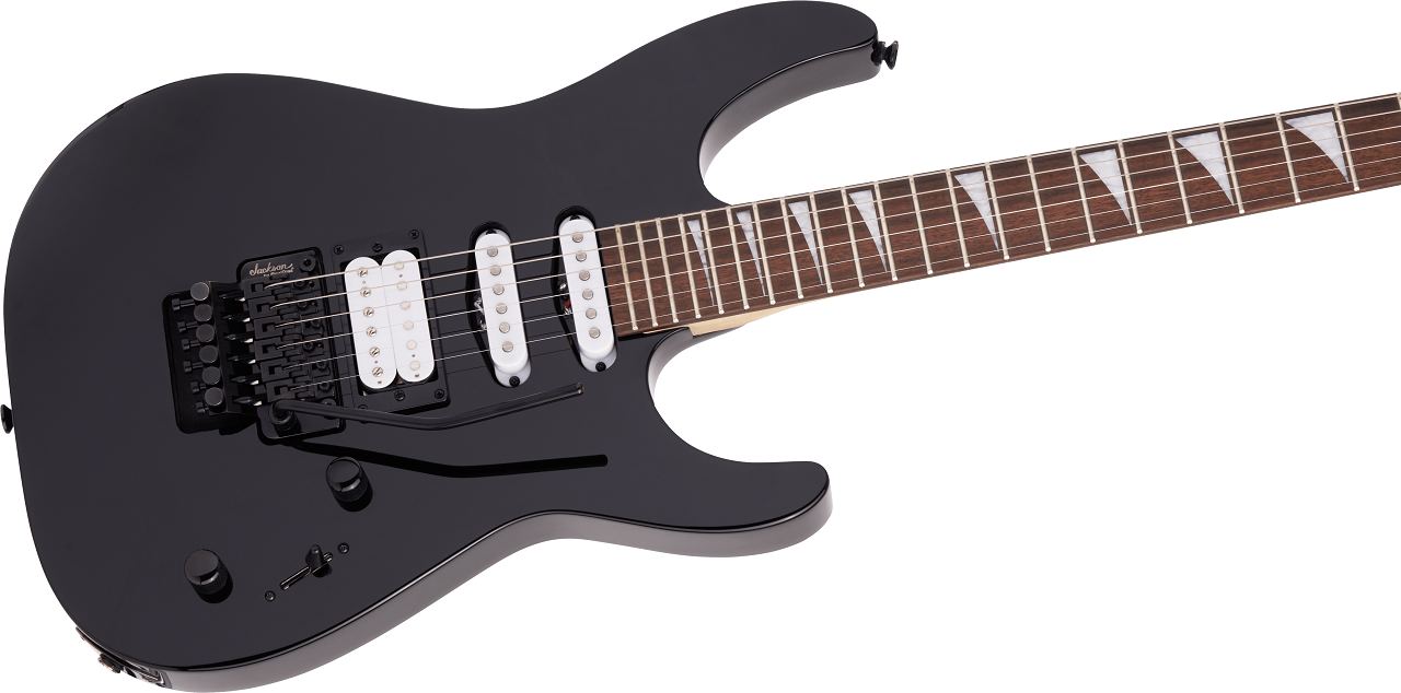 X Series Dinky™ DK3XR HSS, Laurel Fingerboard, Gloss Black