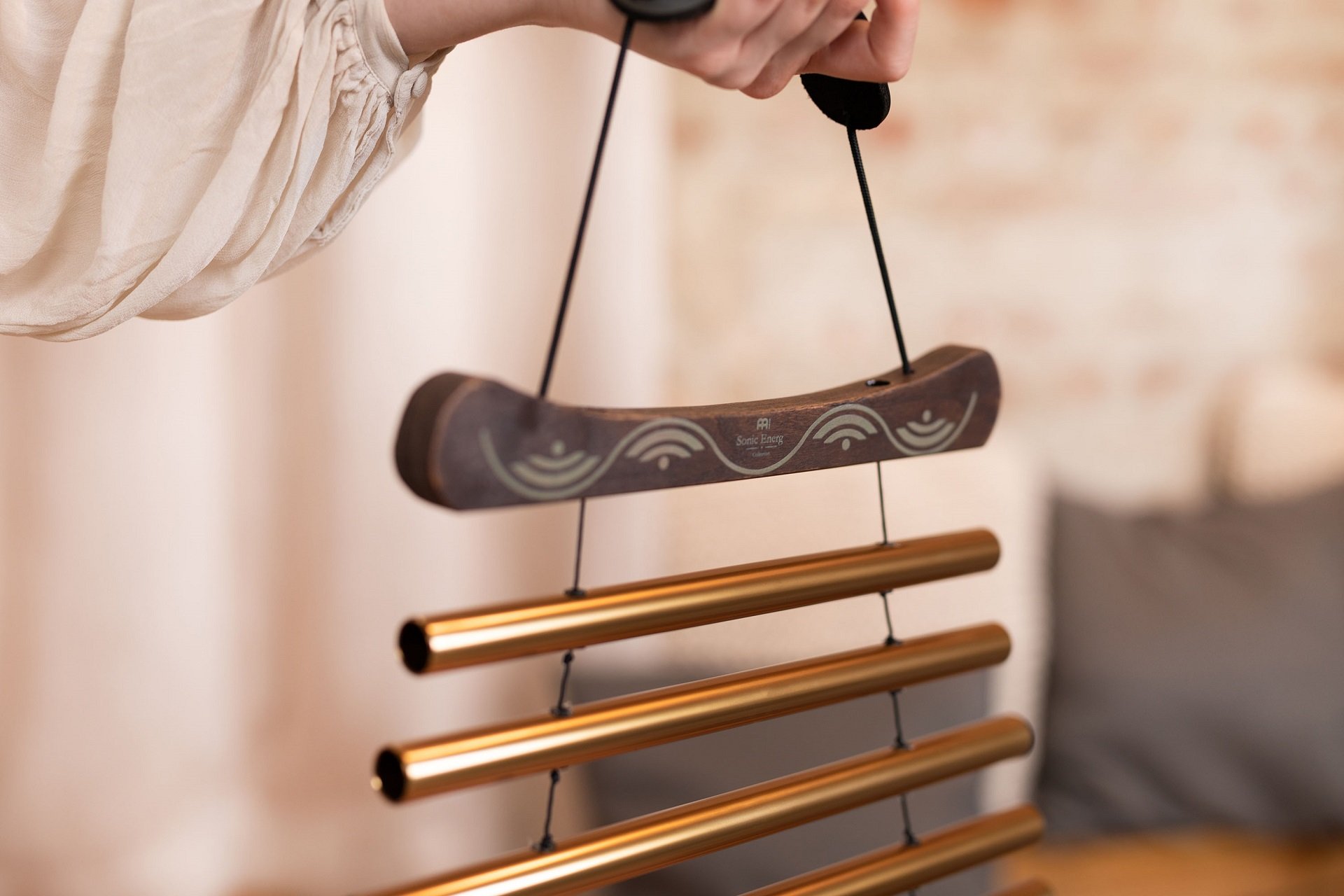 MFC10DMAB Meditation Flow Chime, 35" / 88 cm, D Dur, Bronze