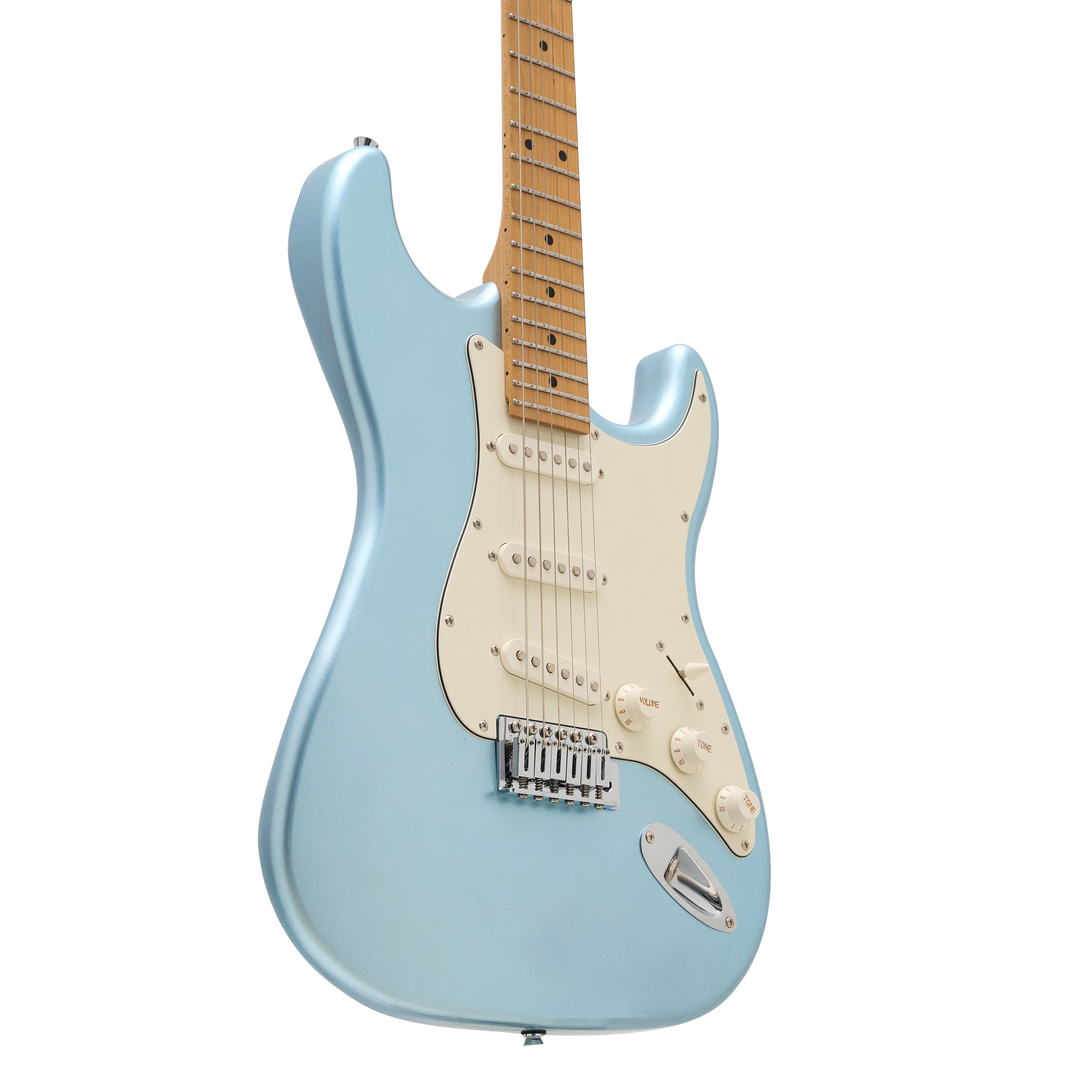 KS-Classic SSS Rosewood Metallic Blue E-Gitarre