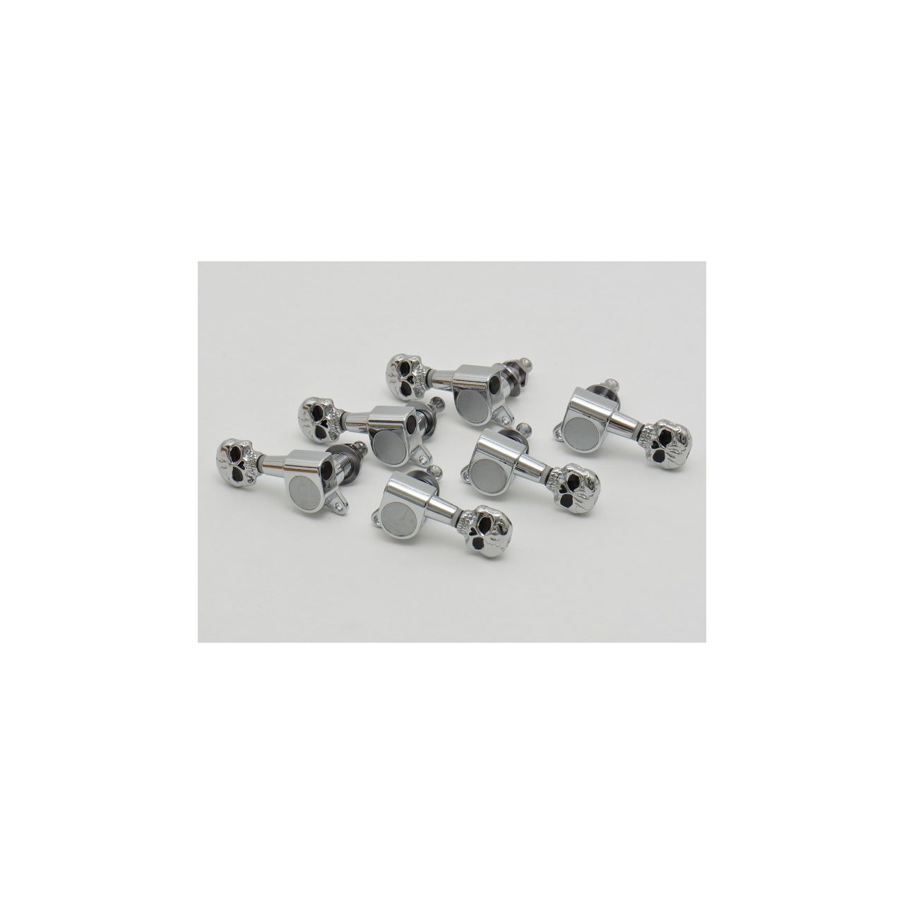 M3SKC Skull Tuners, 3+3, chrom