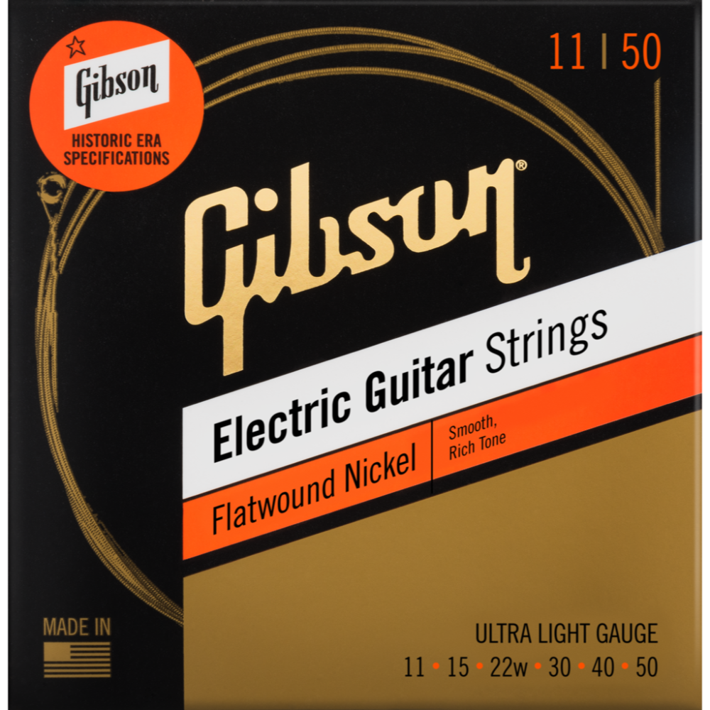 Flatwound Nickel Strings, Ultra Light Gauge 011-050