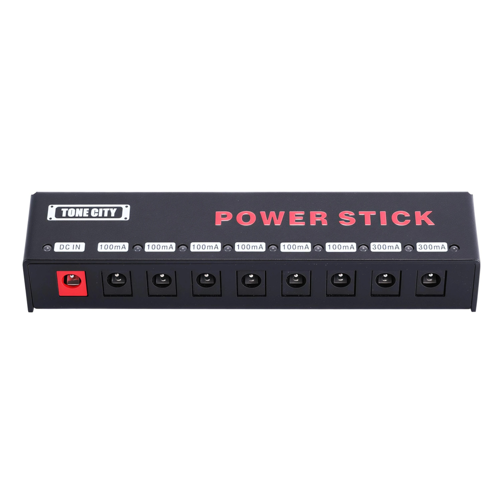 Power Stick - 9 V Multi Power Pedal Supply with 8 Outputs 