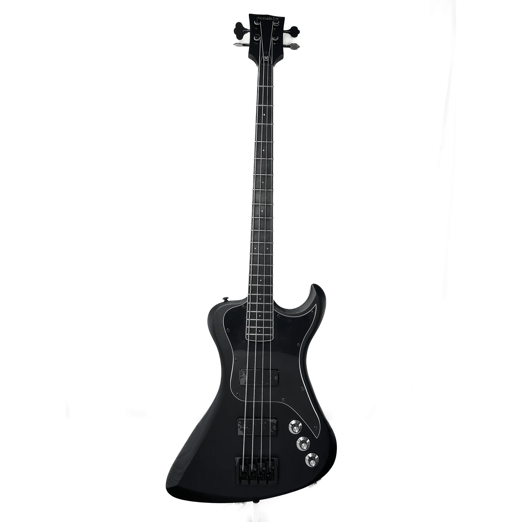 R2 DE Bass Blacked Out Matte Black Swamp Ash