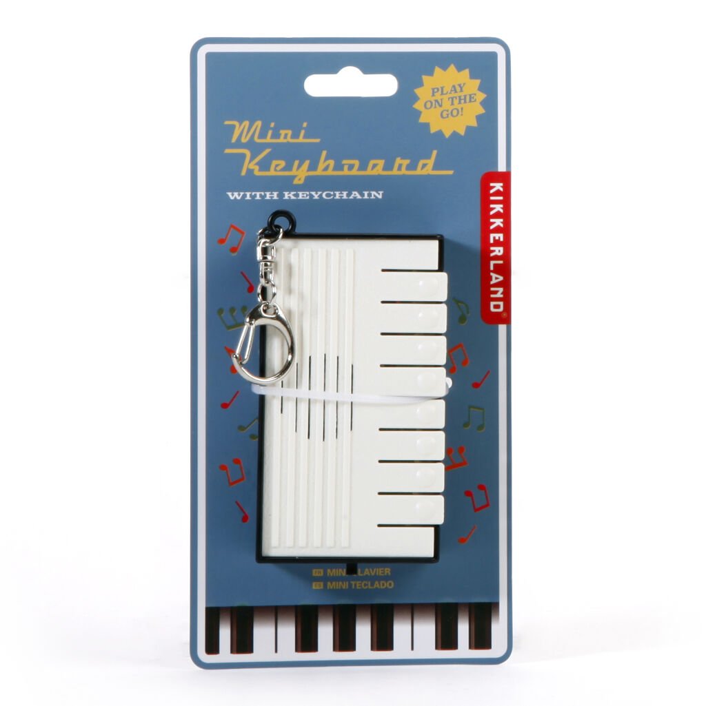 On the Go Mini Piano Keyboard Keychain