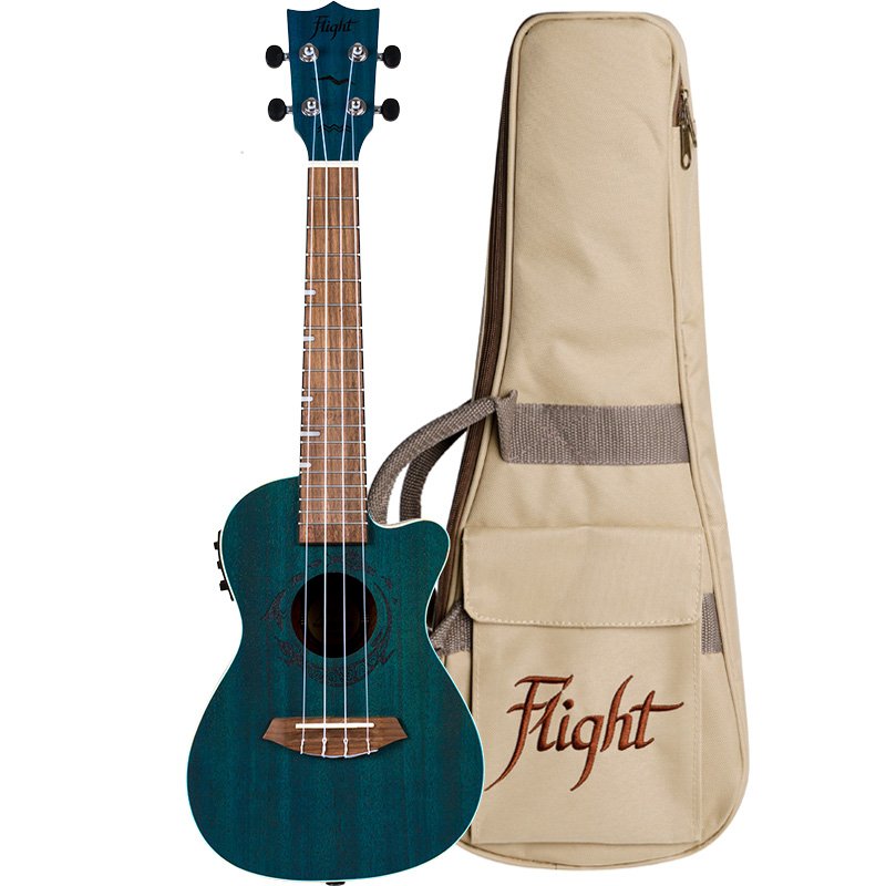 DUC380 CEQ Topaz Electro-Acoustic Concert Ukulele