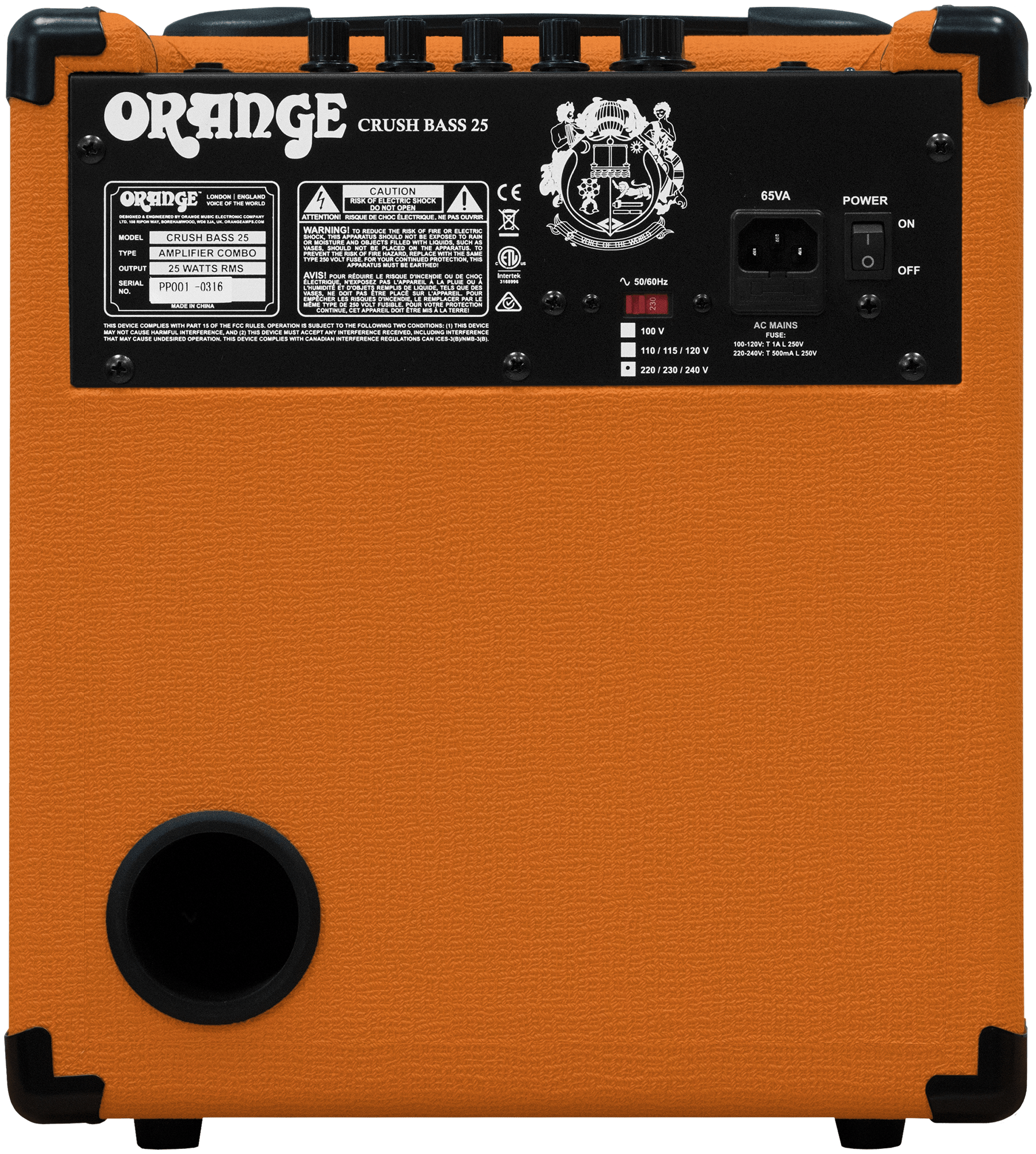 Crush Bass 25 - E-Bass Combo