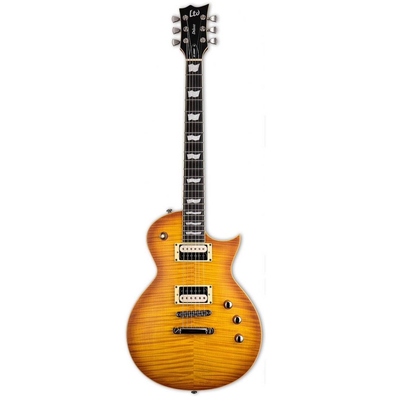 LTD EC-1000TFM HBS F - E-Gitarre in Honey Burst Stain