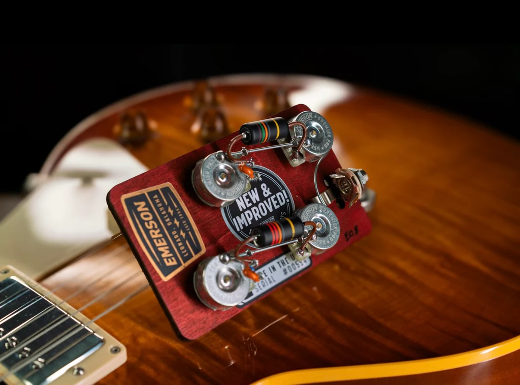 Edge of Breackup Les Paul Prewired Kit (3/4" Long Shaft)