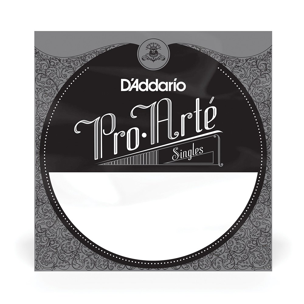 J4502 Pro-Arte Einzelsaite für Klassikgitarre B-2nd Clear Nylon