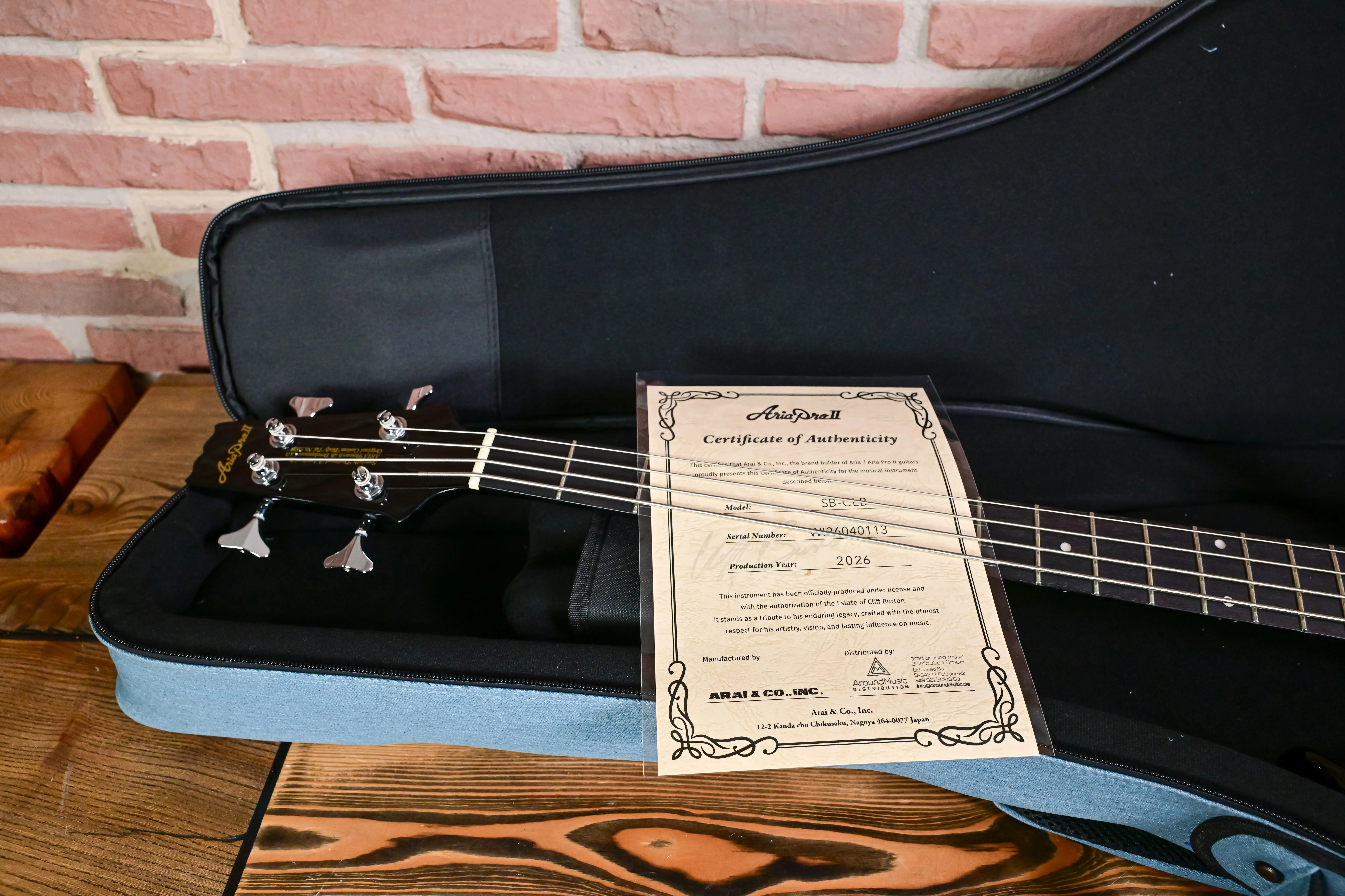 Pro II SB-CLB - Cliff Burton Signature Bass
