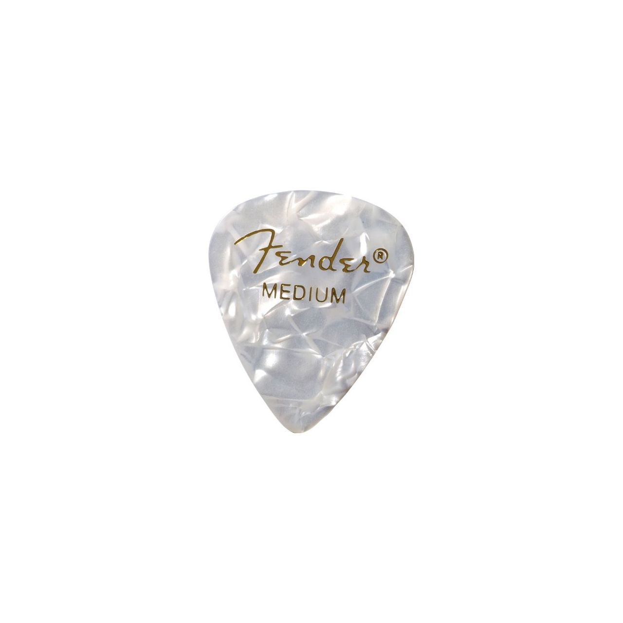 351 Shape Premium Picks, Medium, White Moto, 12 Count