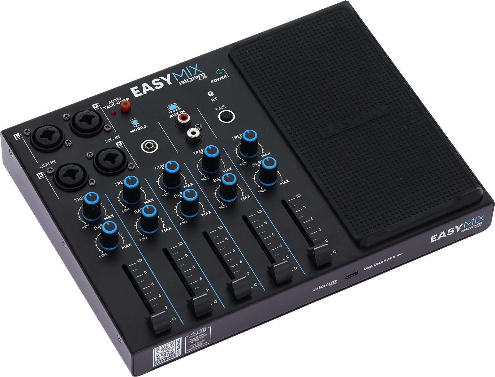 SAA Easymix 5-Kanal Mixer mit Talkover