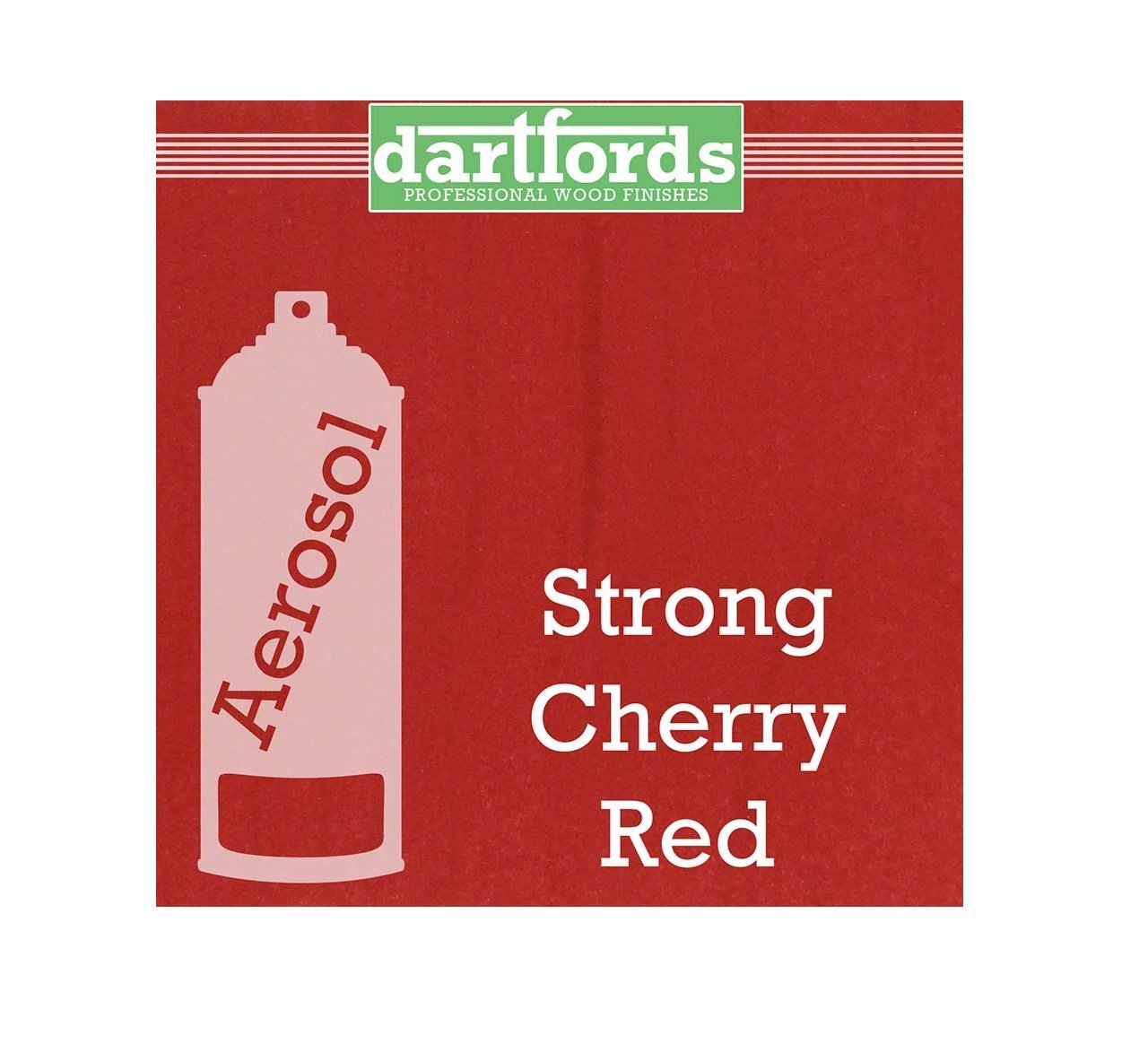 Nitrocelluloselack Strong Cherry Red - 400ml Aerosol