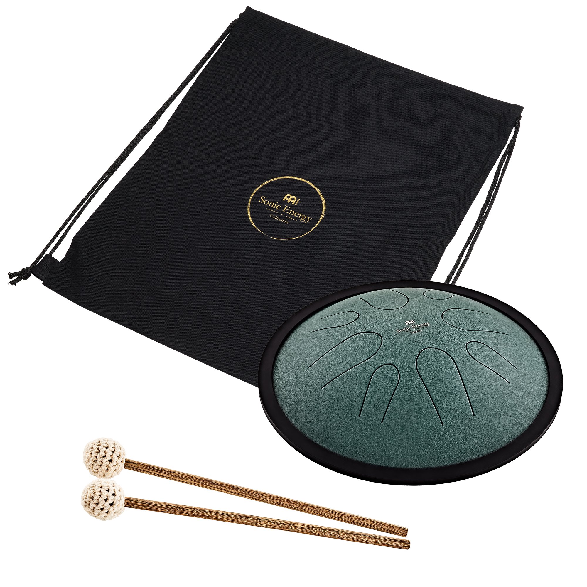 Compact Steel Tongue Drum 10" H Moll Dunkelgrün - CSTD1DG