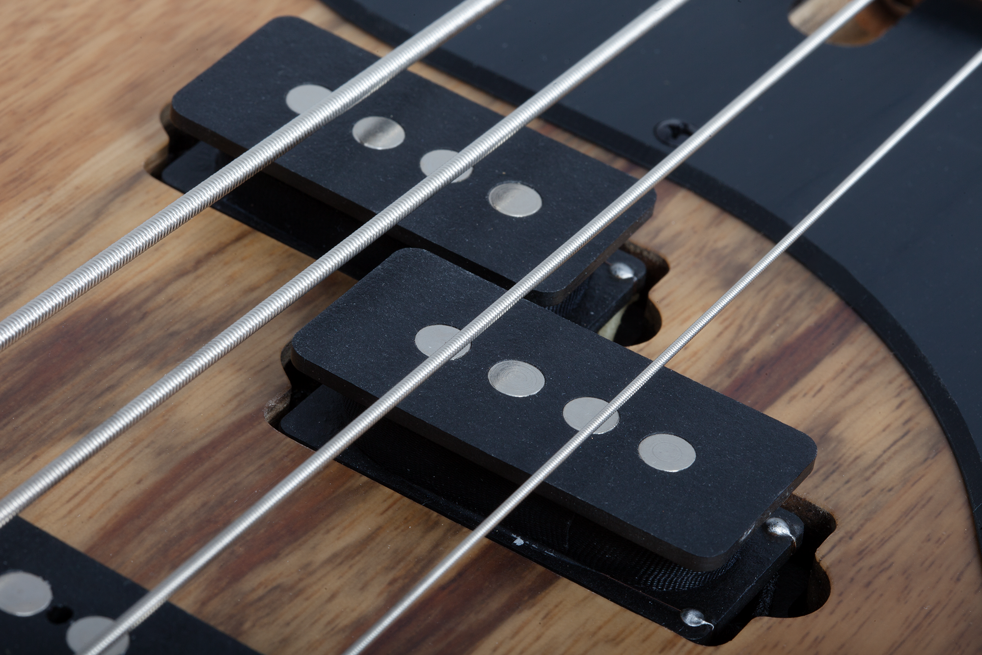 Model-T 4 Exotic Bass Black Limba