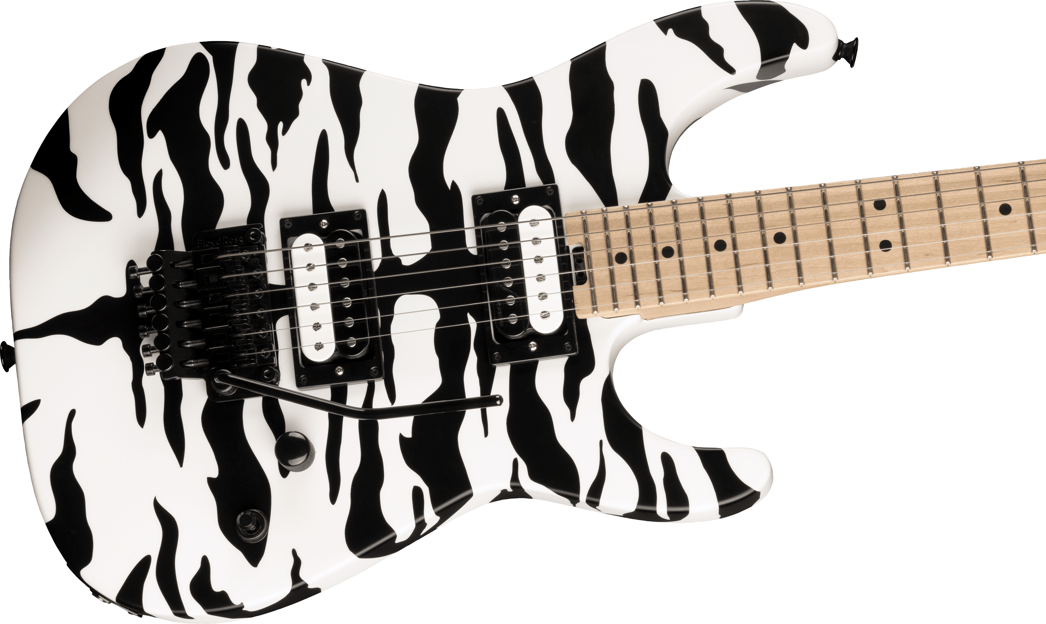 Satchel Signature Pro-Mod DK22 HH FR M, Maple Fingerboard, Satin White Bengal