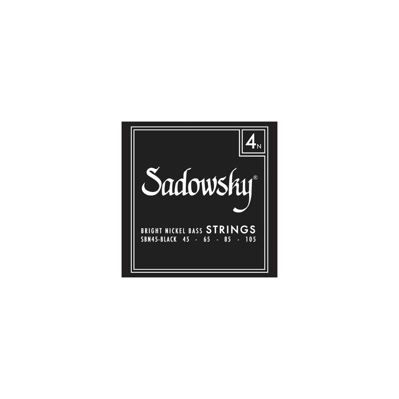 Black Label Bass String Set, Nickel - 4-String, 045-105 