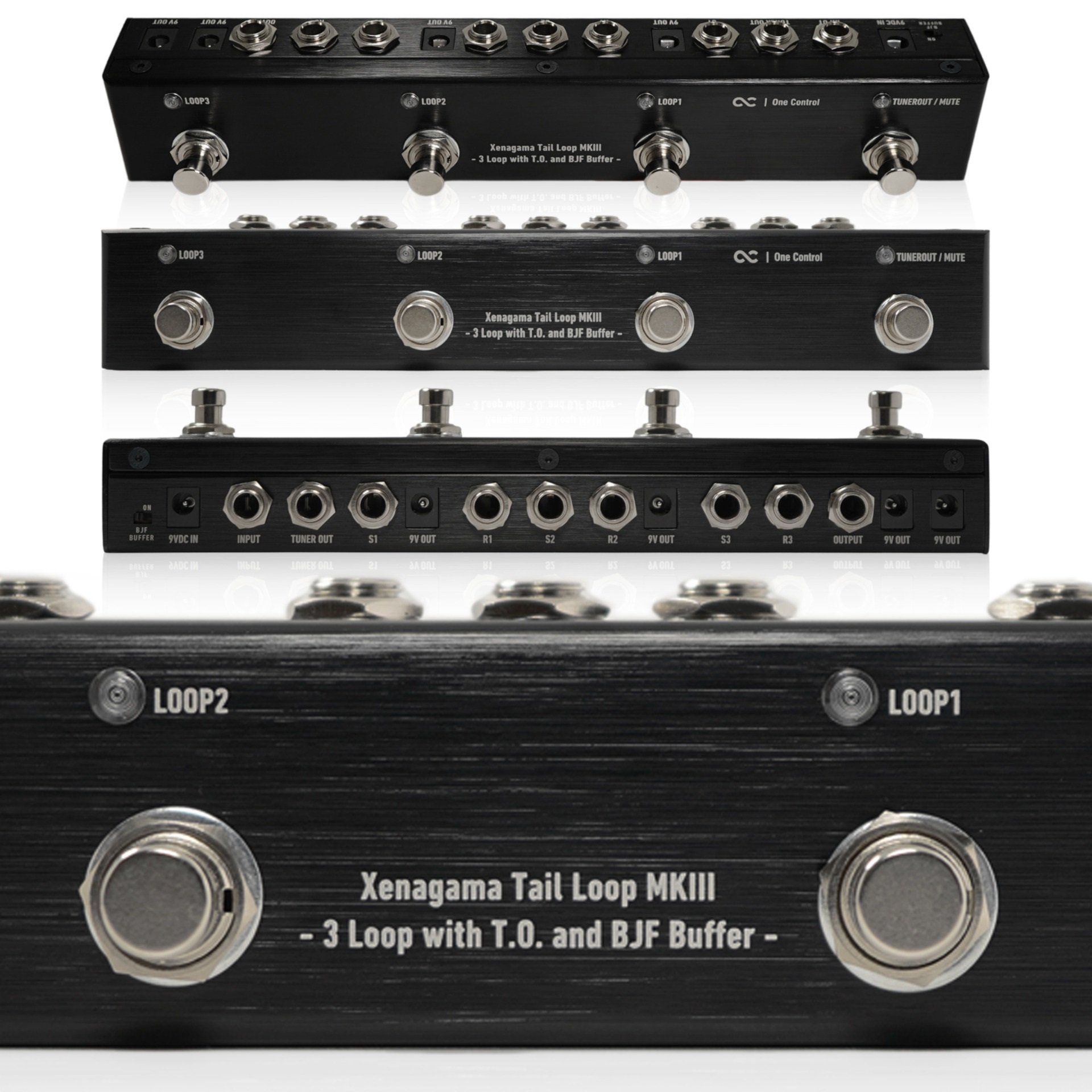 Xenagama Tail Loop MKIII - 3-Channel Loop Switcher with BJF Buffer