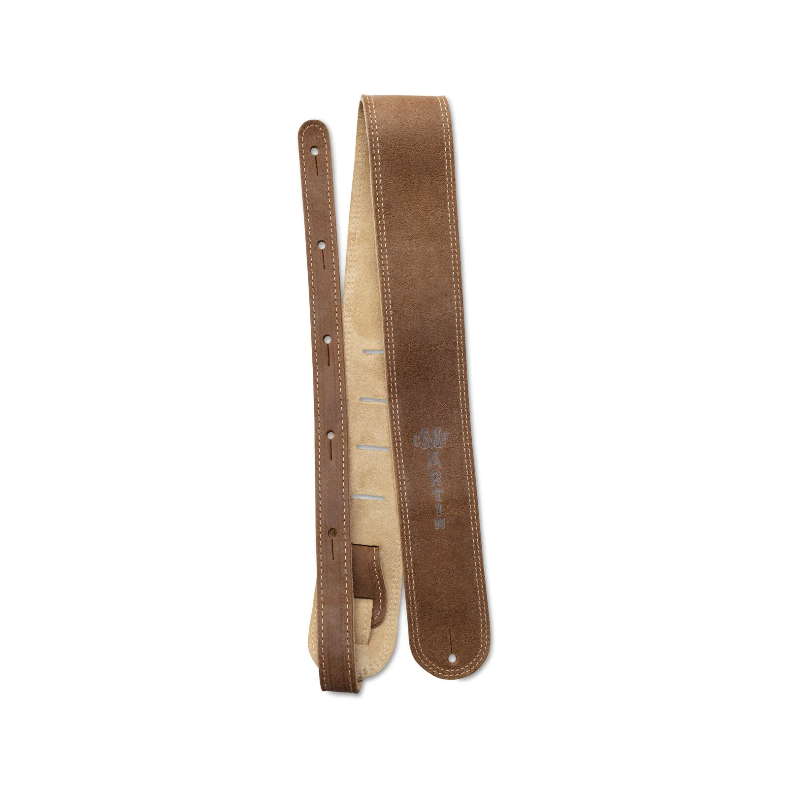 Strap, Ball Leather/Suede, Distressed