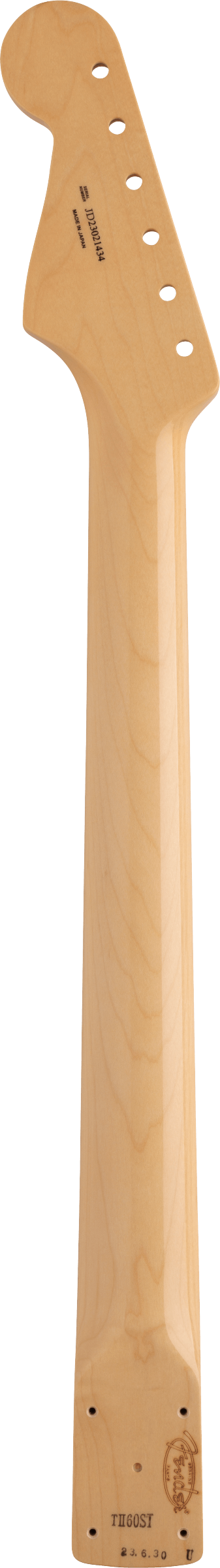 Made in Japan Traditional II 60's Stratocaster® Neck, 21 Vintage Frets, 9.5" Radius, U Shape, Rosewo