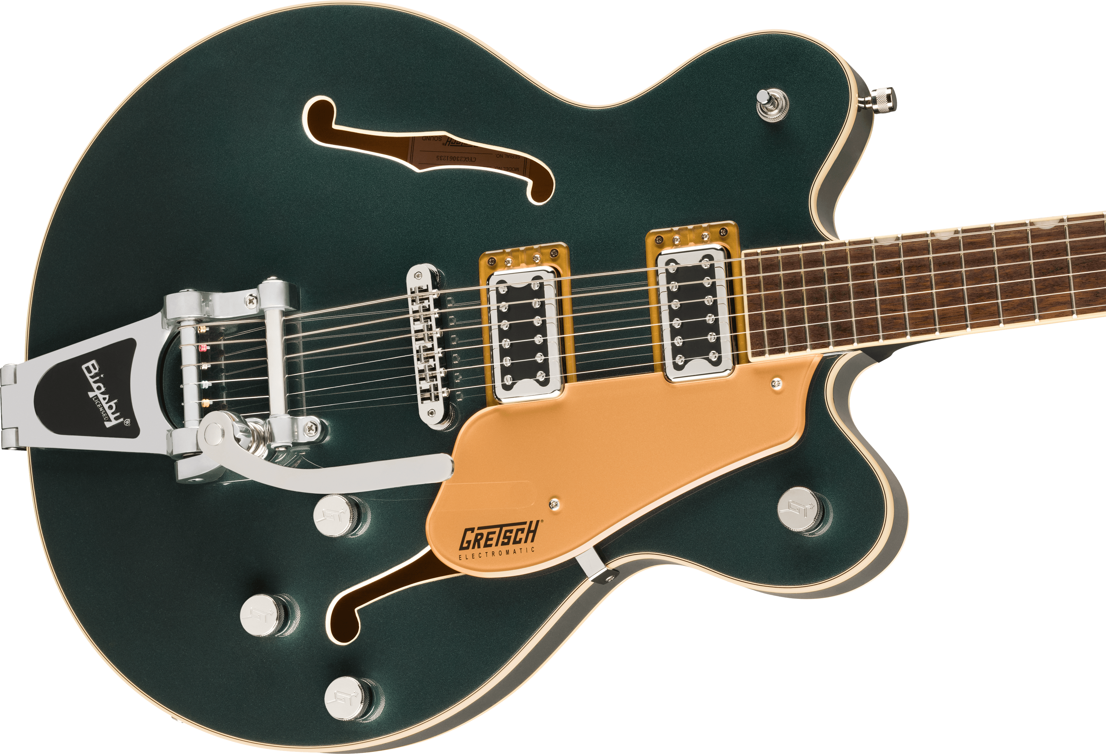 G5622T Electromatic Center Block Double-Cut with Bigsby Cadillac Green