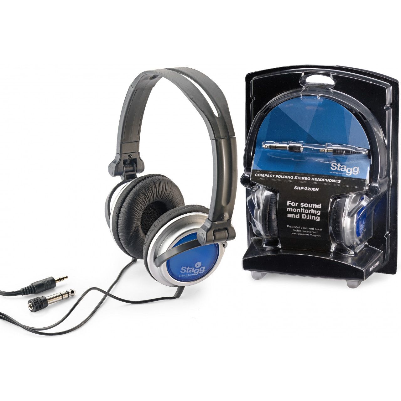 Dynamischer Stereokopfhörer für Hi-Fi oder DJ