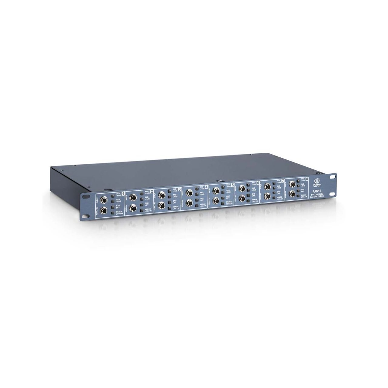 Palmer Pro PAN 16 - 19" DI-Box 8 Kanal passiv