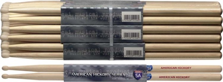 5A Hickory Sticks SH5A, 1 Paar