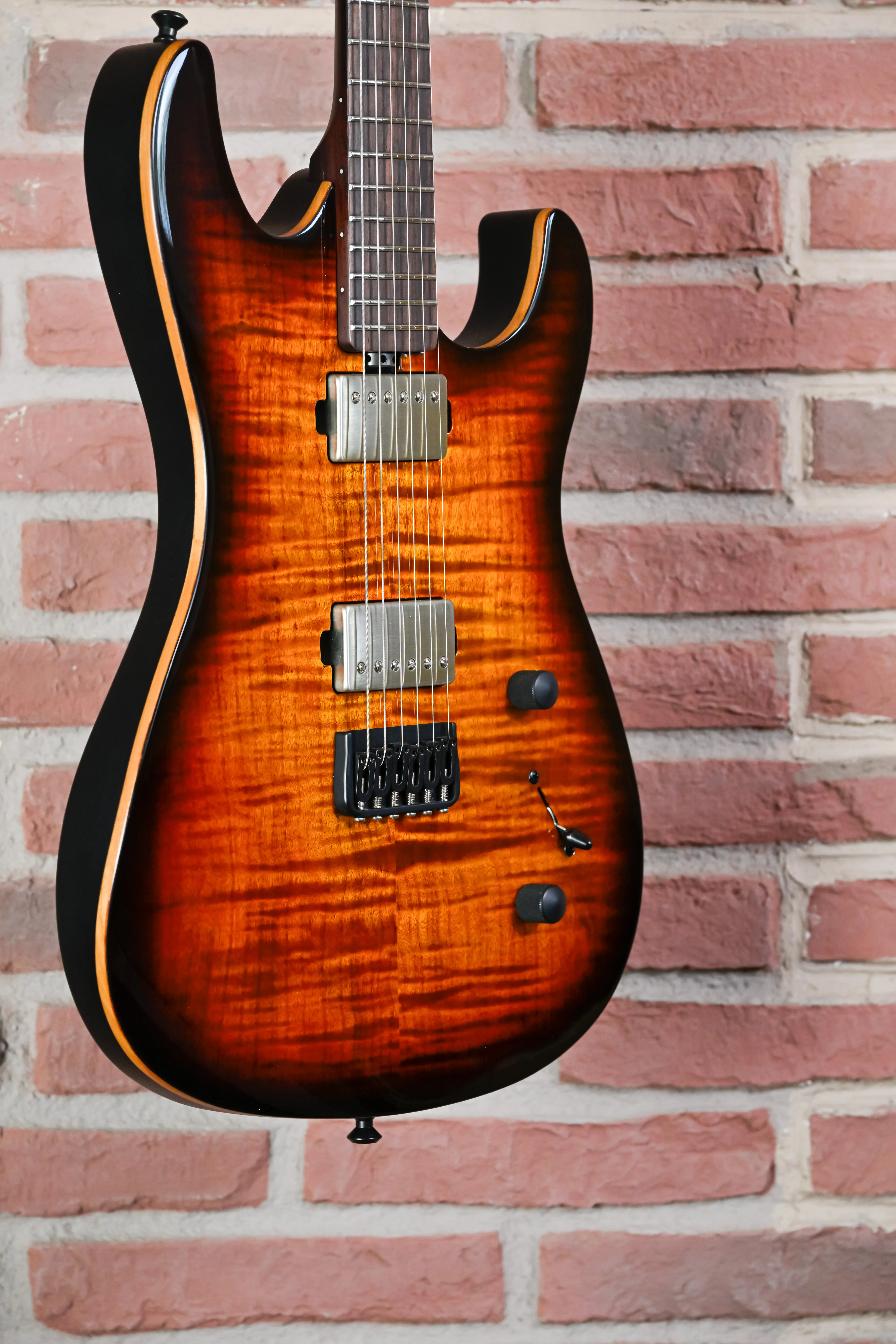 Chapman Scout Legacy Tiger Eye Burst Guitar
