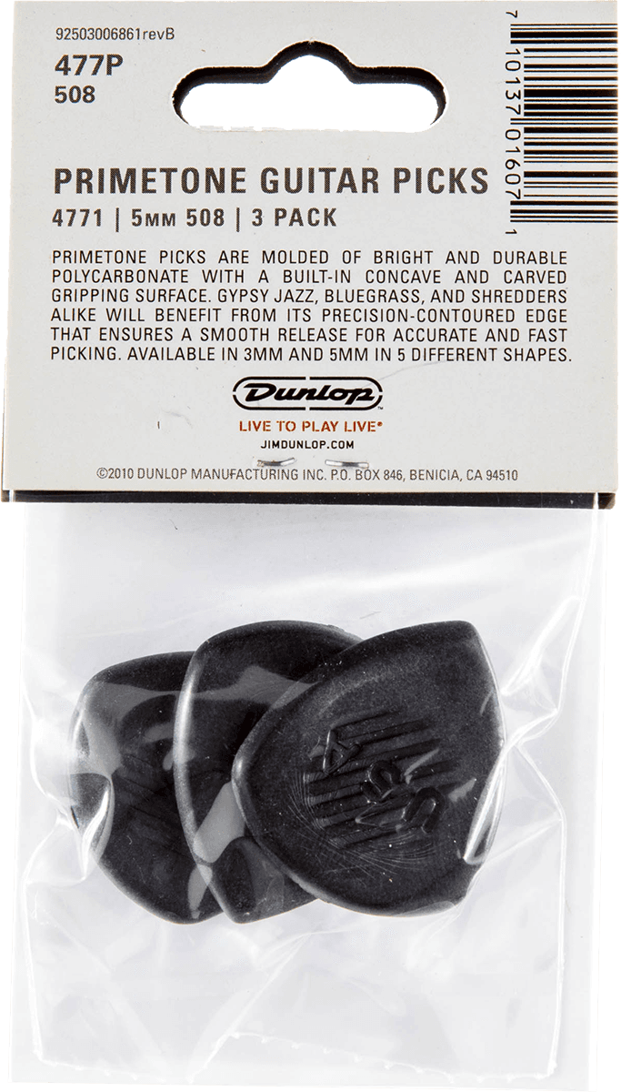 Primetone large sharp tip, 5 mm, Player's Pack (3 Stck.)