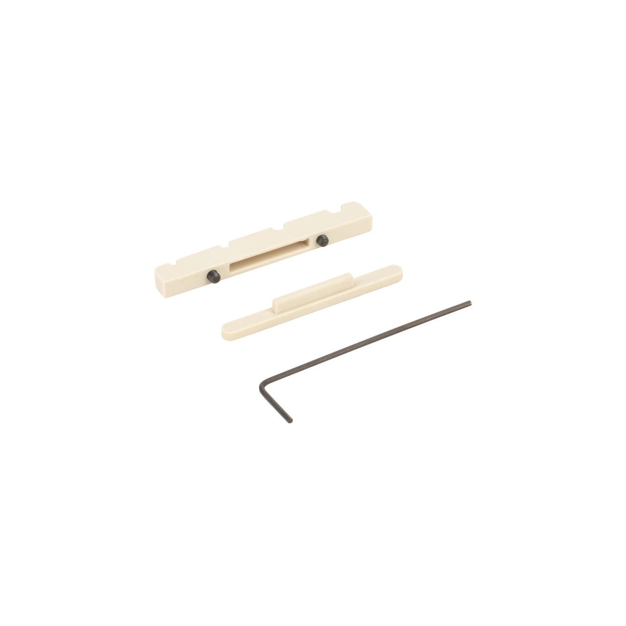 Just-A-Nut III, 4-String, 1.5", White Tedur - Left-Hand
