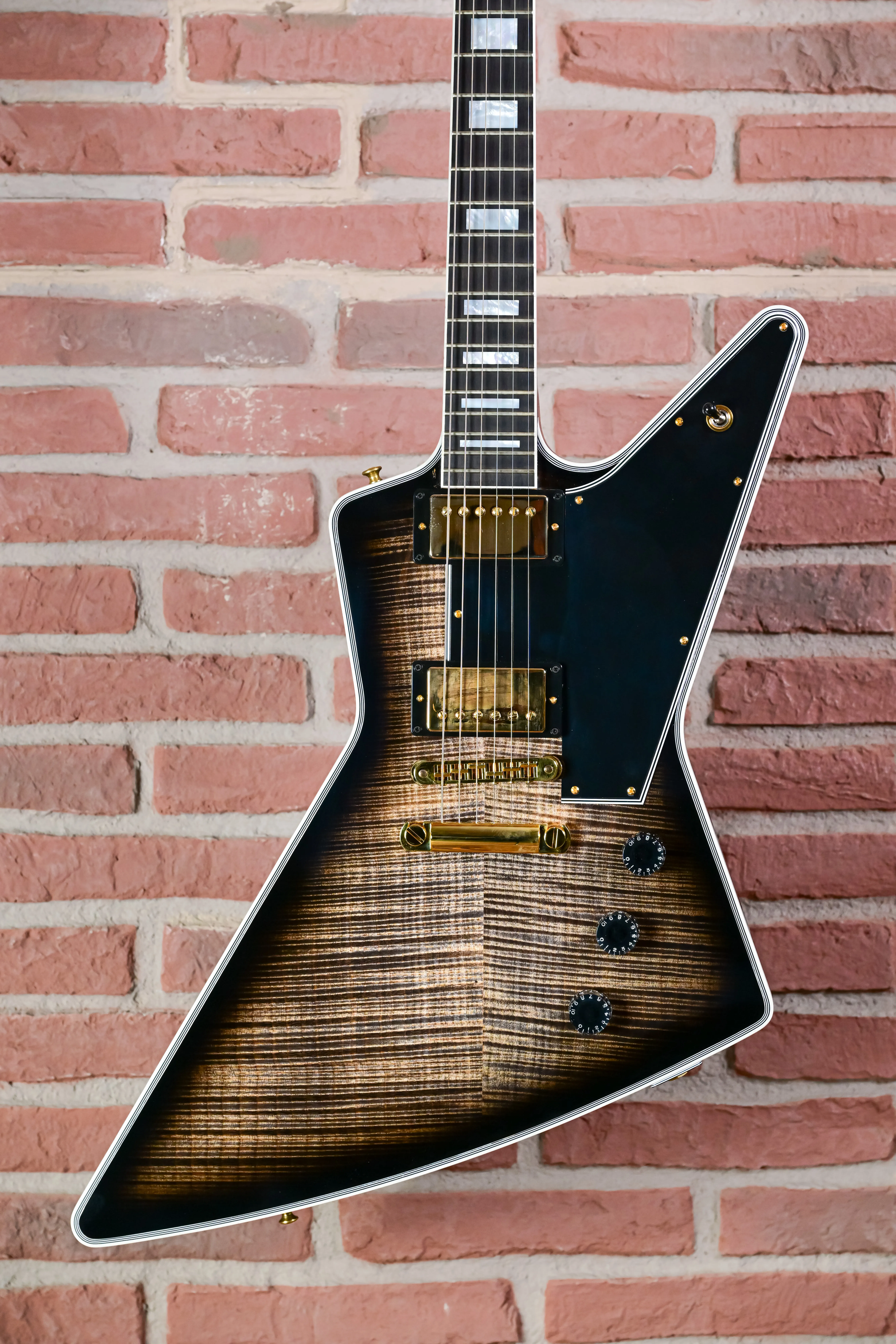 Explorer Custom Figured Cobra Burst VOS Custom Shop