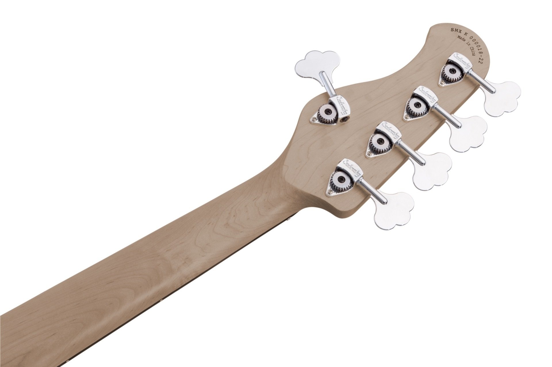 MetroExpress 21-Fret Hybrid P/J Bass, Morado Fingerboard, 5-String, Fretless - Solid Black High Poli