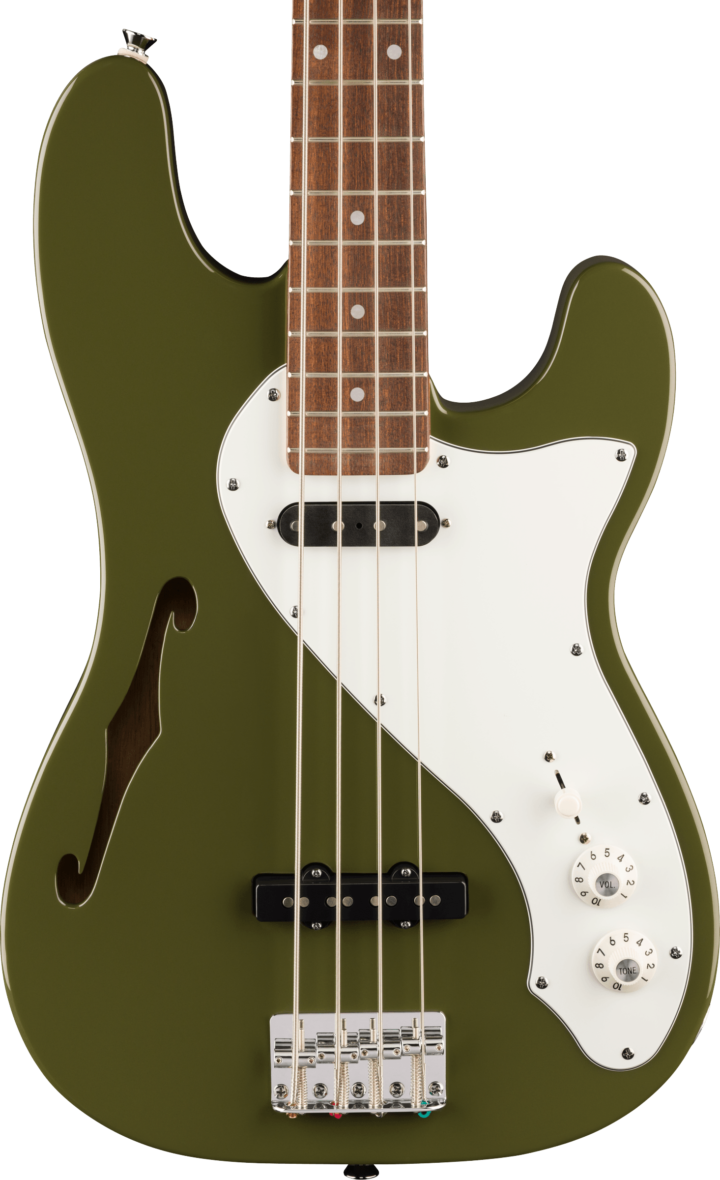 Paranormal Precision Bass Thinline SJ Olive