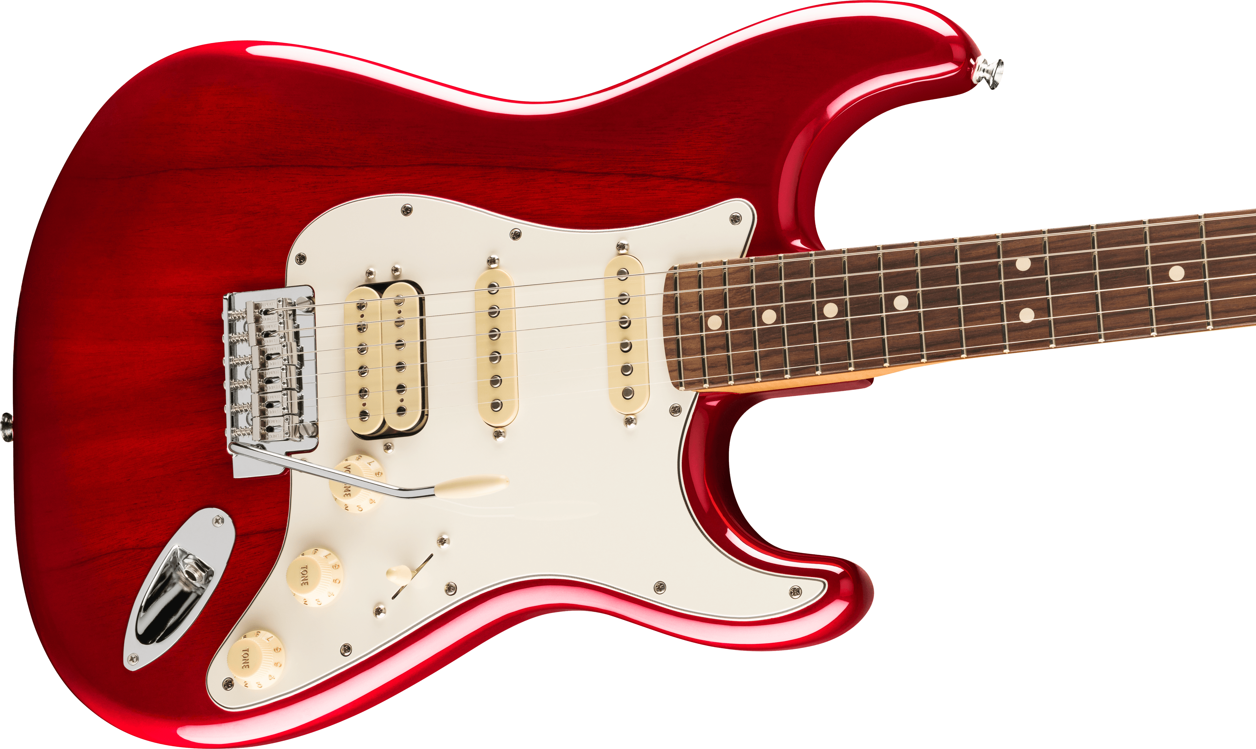 Player II Stratocaster HSS Transparent Cherry Burst