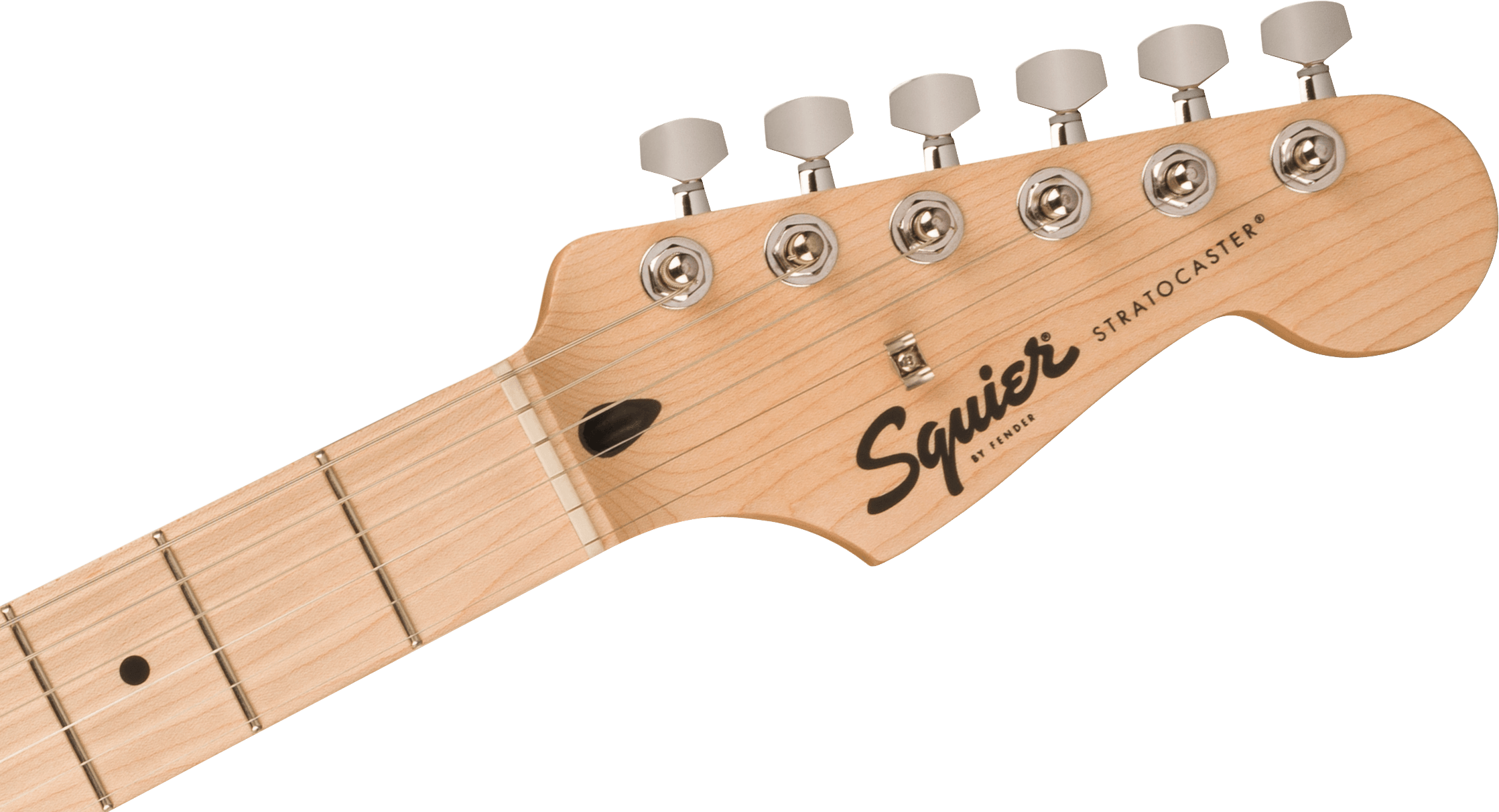 Sonic Stratocaster HSS Maple Fingerboard Black