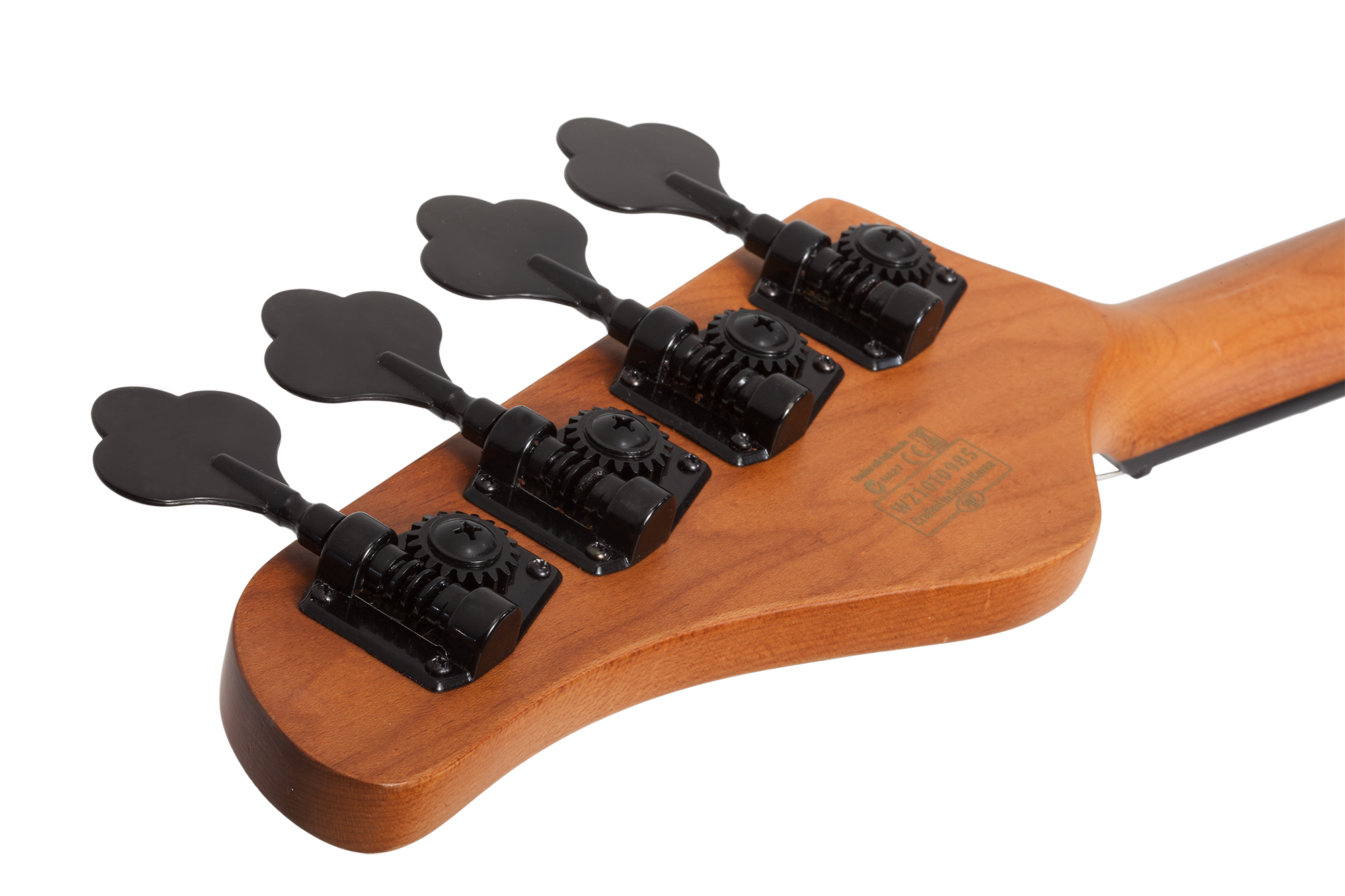 Model-T 4 Exotic Bass Black Limba