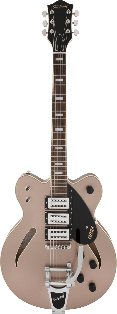 G2627T Gretsch Streamliner¹ Center Block with Bigsby® FSR, Shoreline Gold
