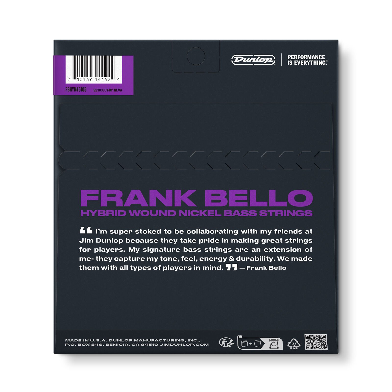 Frank Bello Signature Basssaiten 45-105