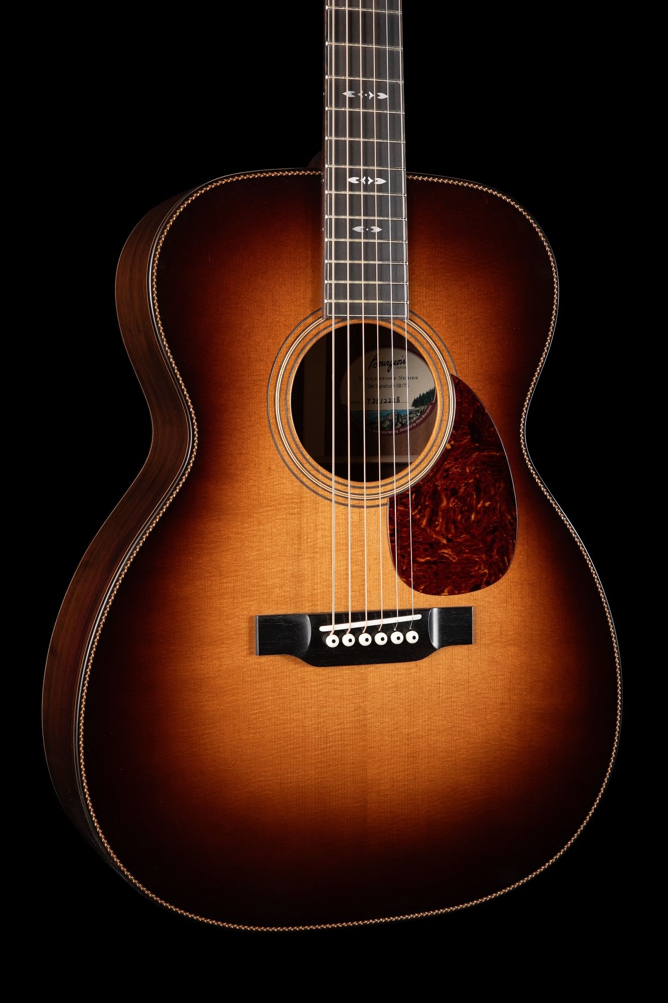 OM Signature/TS Sunburst Westerngitarre