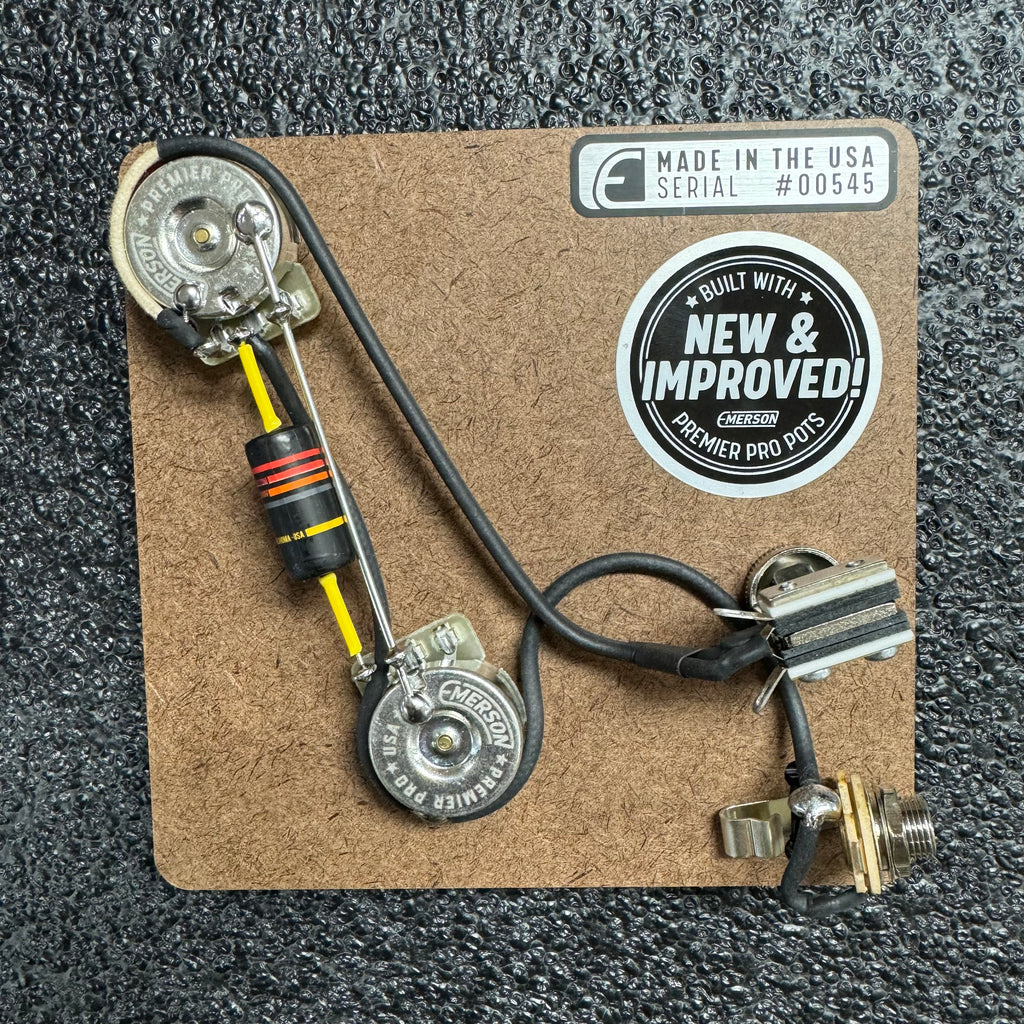 550K Premier Pro 2-Knob Prewired Kit for PRS  Guitars