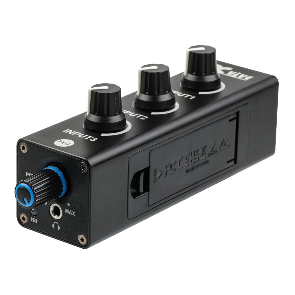 PX-A - Portable 3-Channel Personal Mixer / Headphone Amplifier