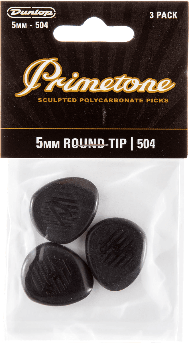 Primetone picks, Player's Pack 3 Stück schwarz, 5 mm