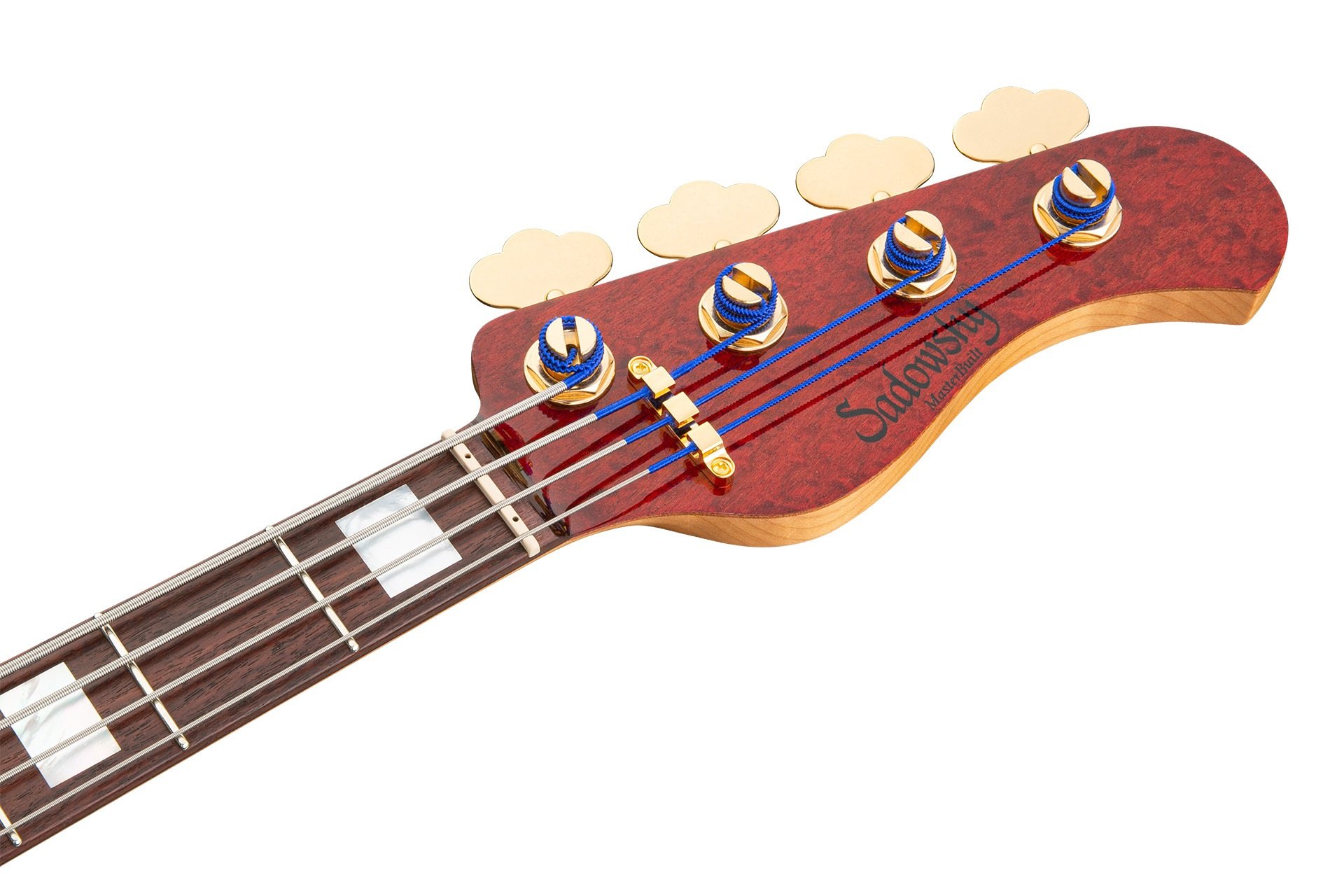 MasterBuilt 21-Fret Standard J/J Bass, Limited Edition 2023, 4-String - Majestic Red